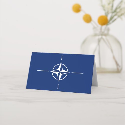 NATO Flag Place Card