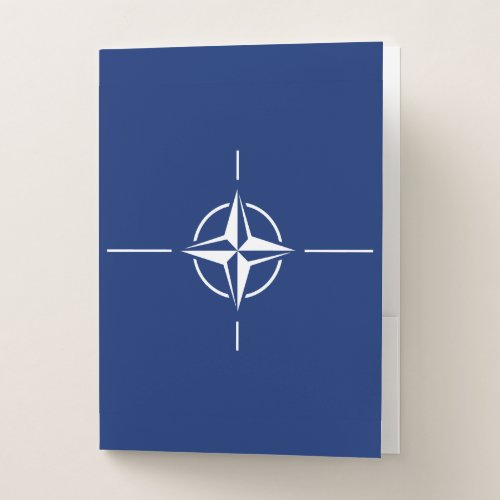 NATO Flag Pocket Folder