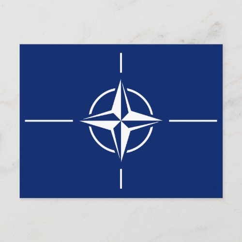 NATO Flag Postcard