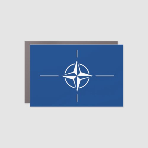 NATO North Atlantic Treaty Organization Car Magnet
