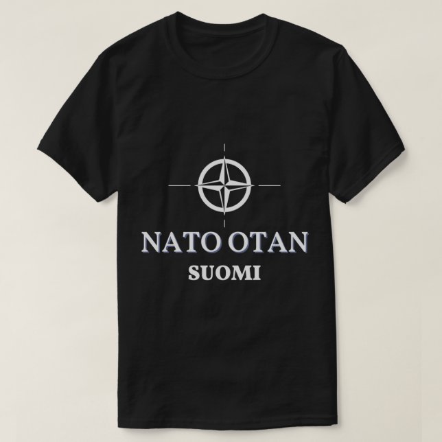 Nato otan Suomi Natoon nyt   T-Shirt (Design Front)