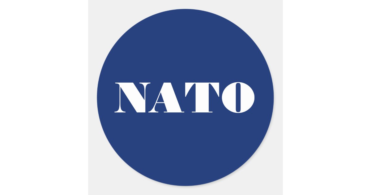 NATO Sticker | Zazzle