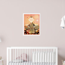 Natosha, The Elephant Speller Wall Sign