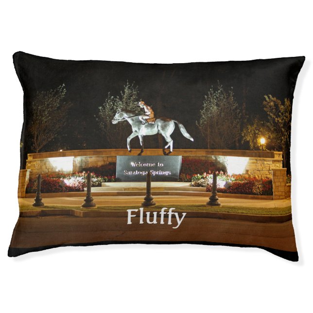 Natrive Dancer Horse Statue Saratoga Dog Bed (Front)