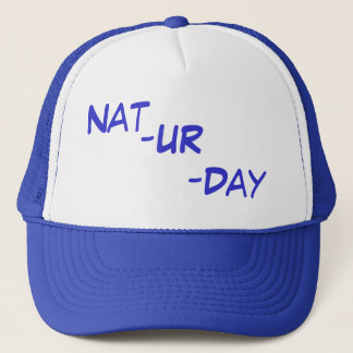 Natrual light nat ur day trucker hat