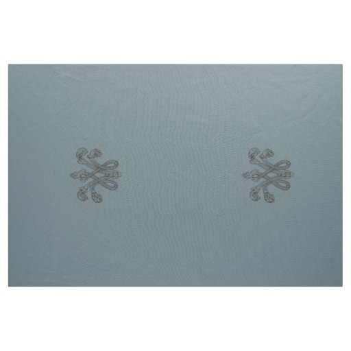 Nattier-blue Marie Antoinette initial upholstery Fabric