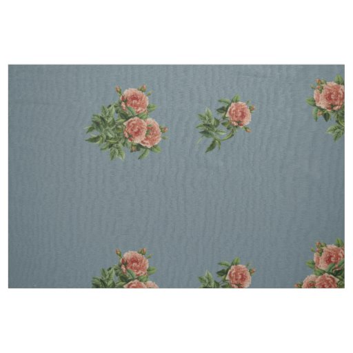 Nattier-blue Rose Roses bouquet Rosenbouquet Fabric