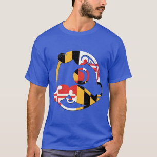Natty Boh Maryland Flag T-Shirt