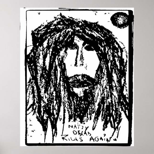 NATTY DREAD RIDES  AGAIN POSTER (Front)