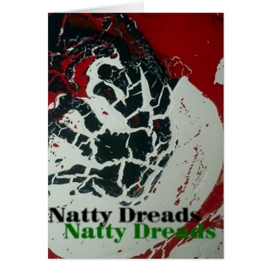 natty dreads cards (Front)
