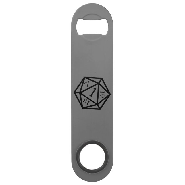 Natural 20 Natural 1 Bottle Opener (Back)