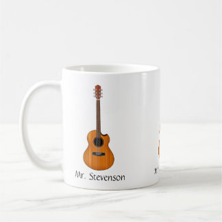 Natural Acoustic Guitar Mug