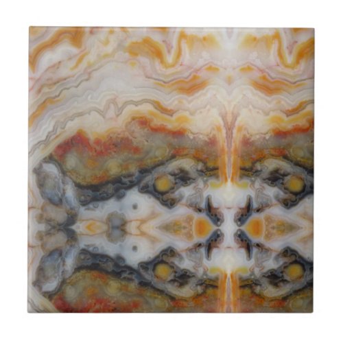 Natural Agate Stone Authentic Colors and Design Ceramic Tile