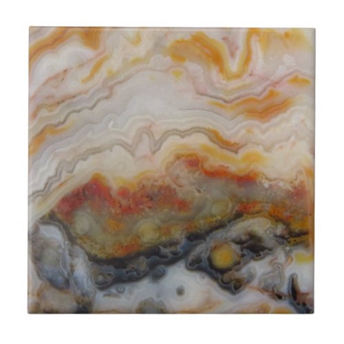 Natural Agate Stone Authentic Colors and Design Ceramic Tile