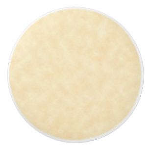 Natural Antique Parchment Paper Look Ceramic Knob