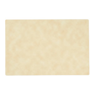 Natural Antique Parchment Paper Look Placemat
