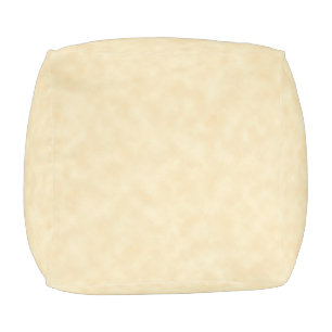 Natural Antique Parchment Paper Look Pouf