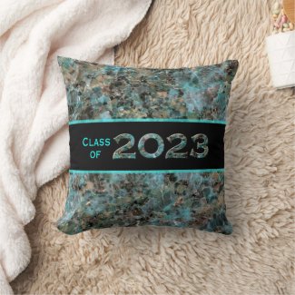 Natural Aqua and Black 2023 Graduation Keepsake 