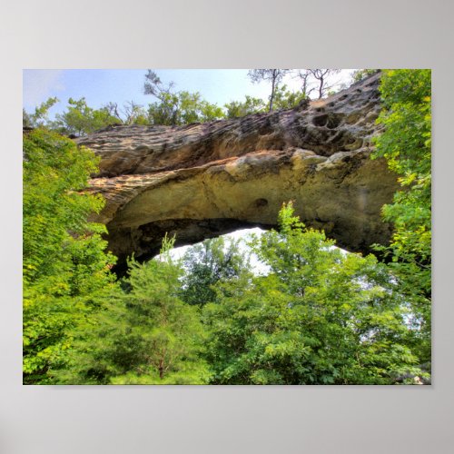 Natural Arch Kentucky Poster