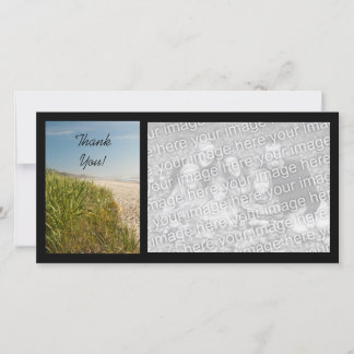 Natural Beach Thank You Card