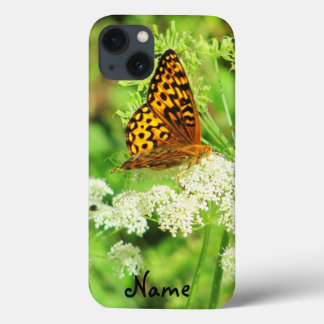 Natural Beautiful  Butterfly iPhone 13 Case