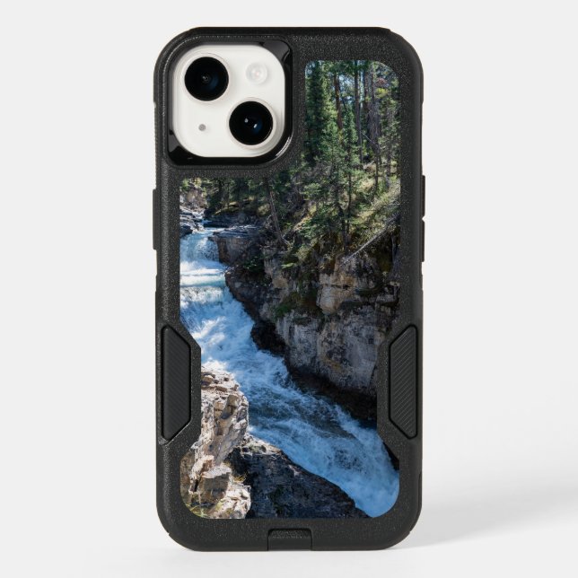 Natural Beauty, Canadian Waterfall, Stanley Falls Otterbox iPhone Case (Back)