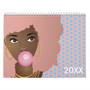 Natural Beauty Collection   Polka Dots Calendar