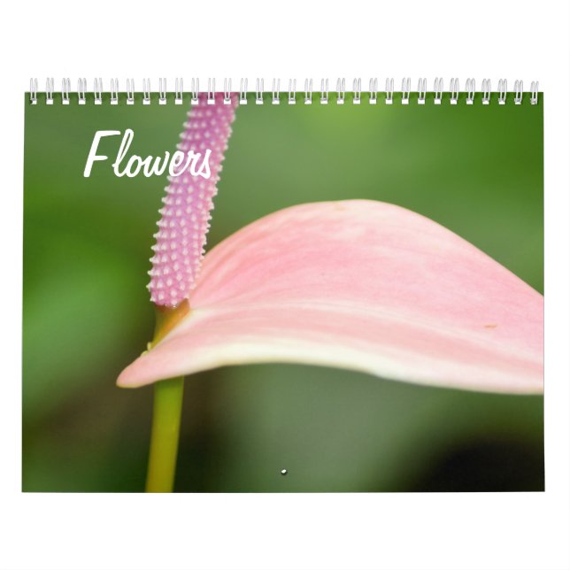 Natural Beauty Flowers Calendar (Cover)