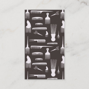 Natural Beauty Hair design Business Card