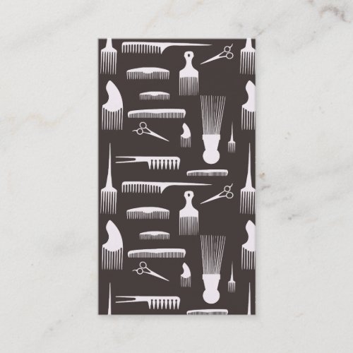 Natural Beauty Hair design  Business Card