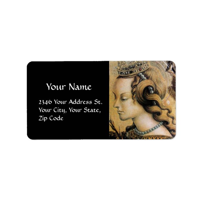 NATURAL BEAUTY & JEWELRY  black pearl Label (Front)