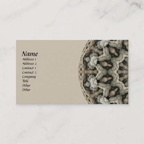 Natural Beauty Kaleidoscope Business Cards