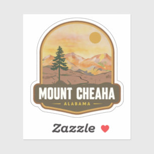 Natural Beauty of  Mount Cheaha-Alabama Sticker
