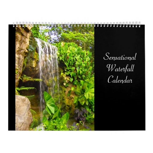Natural Beauty Waterfall Calendar