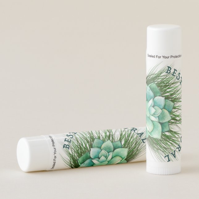 Natural beeswax, no chemicals, smooth, 8 flavors! lip balm (Front)