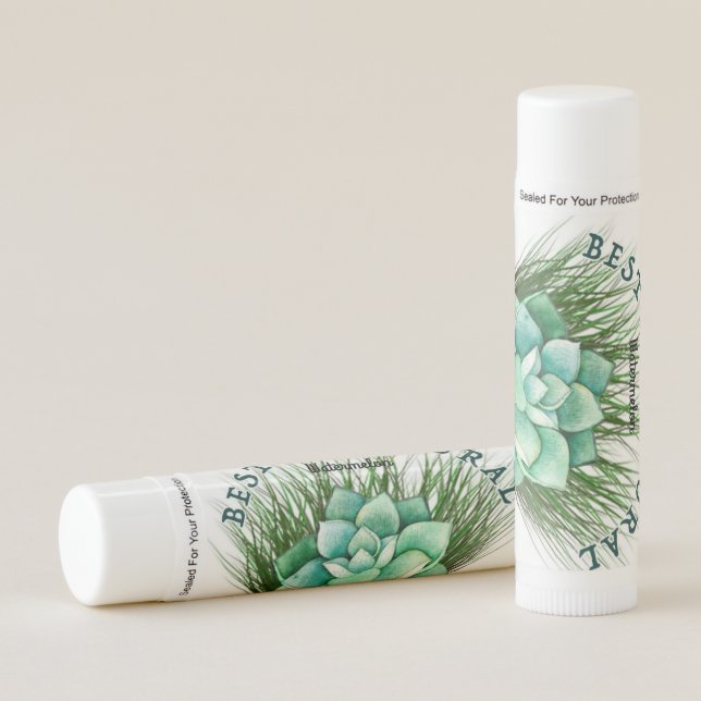 Natural beeswax, no chemicals, smooth, 8 flavors! lip balm (Front)