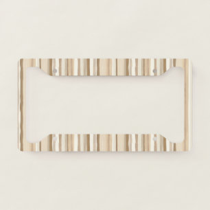 Natural Boho License Plate Frame