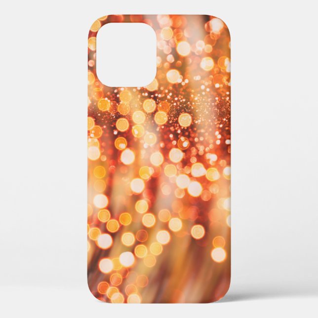 Natural bokeh and bright golden lights Case-Mate iPhone case (Back)