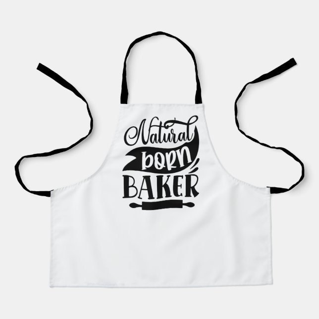 Natural Born Baker Apron (Front)