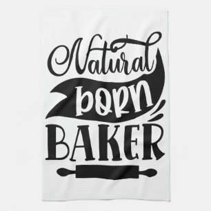 Natural Born Baker Kitchen Towel