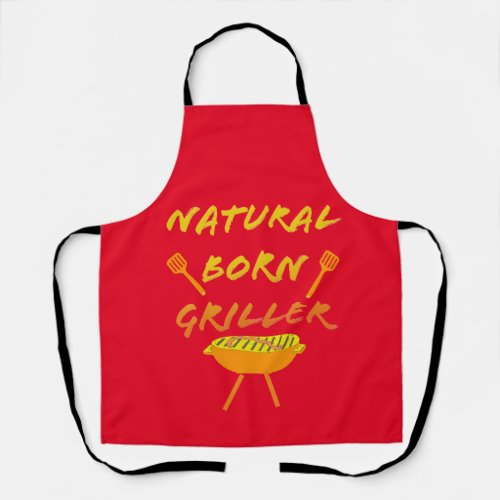 Natural Born Griller Apron
