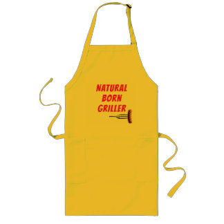 Natural Born Griller Long Apron