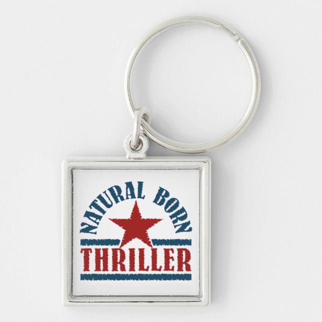 Natural Born Thriller custom key chain (Front)