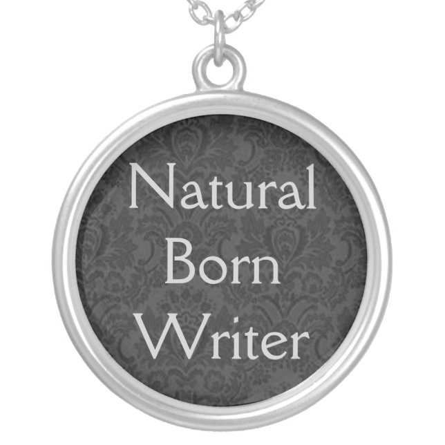 Natural Born Writer Pendant (Front)