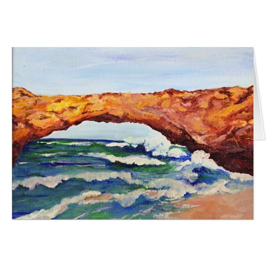 Natural Bridge in Aruba Cards (Front Horizontal)