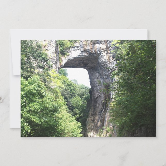 Natural Bridge Note Card (Front)