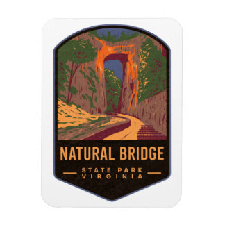 Natural Bridge State Park Virginia Magnet