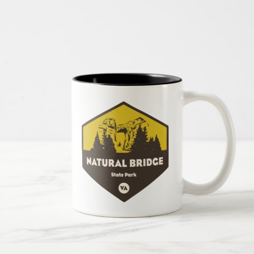 Natural Bridge State Park Virginia Two_Tone Coffee Mug
