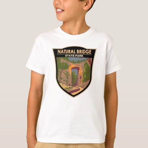 Natural Bridge State Park Virginia Vintage T_Shirt