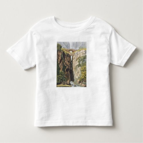 Natural Bridge Valle dIcononzo colour litho Toddler T_shirt